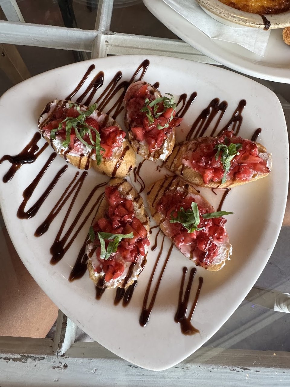 Strawberry Druschetta
